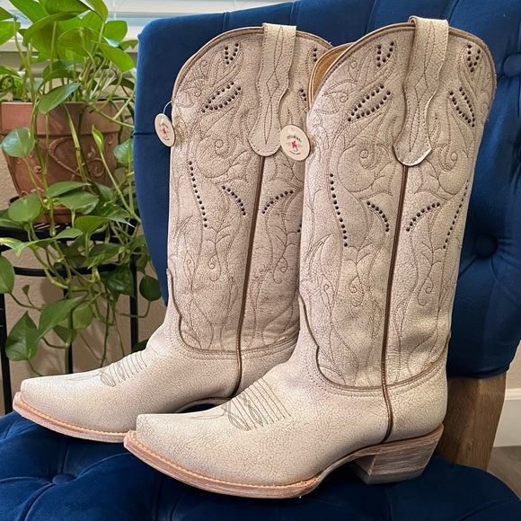 🤠 IDYLLWIND SWEET TEA CRACKLE TALL WESTERN BOOTS-SNIP TOE ( 7 ) - Picture 3 of 9